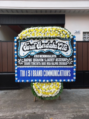 Papan Bunga Duka di Semidang Gumay